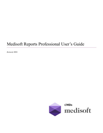 Medisoft Reports Professional User's Guide - AZCOMP