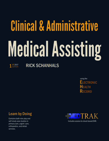 Clinical & Administrative Medical Assisting - MedTrak Learning