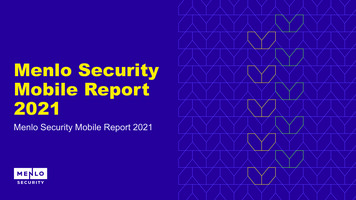 Menlo Security Mobile Report 2021