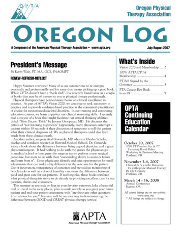 Therapy Association Oregon Log - MemberClicks