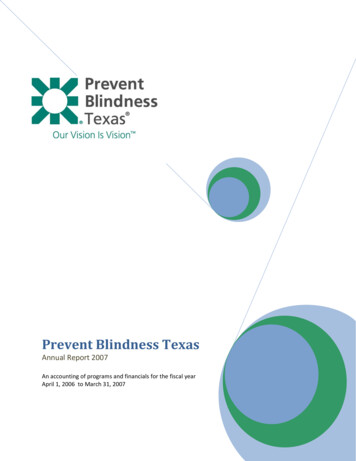 Prevent Blindness Texas