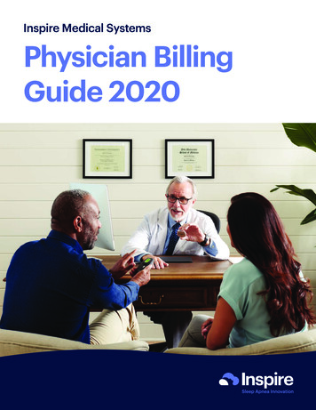 Inspire Medical Systems Physician Billing Guide 2020