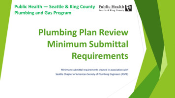 Public Health Seattle & King County Plumbing And Gas Program