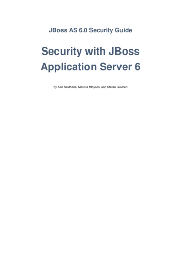 JBoss AS 6.0 Security Guide