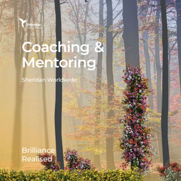 Coaching & Mentoring - Sheridan Worldwide