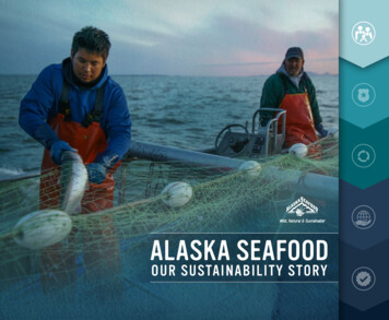 Sustainability Brochure - ALASKA SEAFOOD