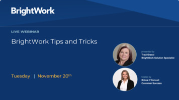 Presented By - BrightWork PPM Software For SharePoint And Microsoft 365