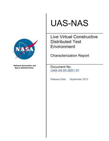 Live Virtual Constructive Distributed Test Environment - NASA