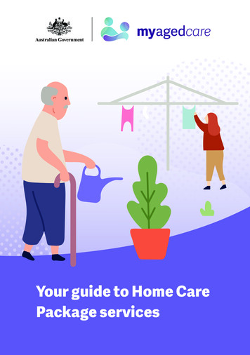 Your Guide To Home Care Package Services - My Aged Care