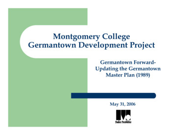 Montgomery College Germantown Development Project