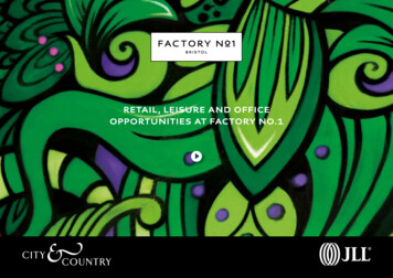 Retail, Leisure And Office Opportunities At Factory No