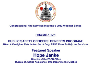 Featured Speaker Hope Janke - Congressional Fire Services Institute