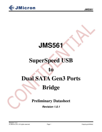 SuperSpeed USB To Dual SATA Gen3 Ports Bridge - Hqew 