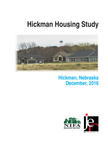 Hickman Housing Study