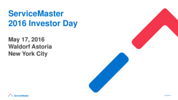 ServiceMaster 2016 Investor Day - S26.q4cdn 