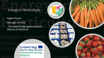 Paddy Phelan Manager Of 3CEA 3 Counties Energy Agency (Carlow . - Teagasc