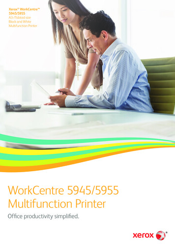 WorkCentre 5945/5955 Multifunction Printer - Topedge.ro