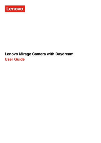 Lenovo Mirage Camera With Daydream User Guide - B&H Photo