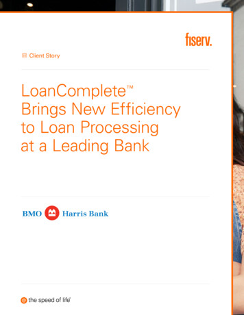 LoanComplete Brings New Efficiency To Loan Processing At A Leading Bank