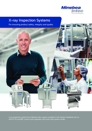 X-ray Inspection Systems - Úvod