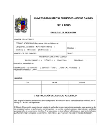 Universidad Distrital Francisco José De Caldas