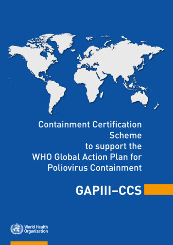 GAPIII CCS - Global Polio Eradication Initiative
