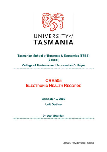 Crh505 Electronic Health Records