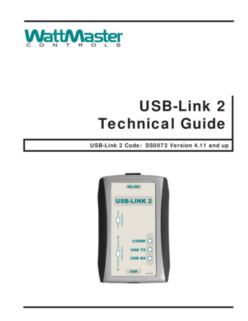 USB-Link 2 Technical Guide - Daikin Comfort