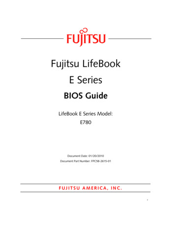 Fujitsu LifeBook E Series
