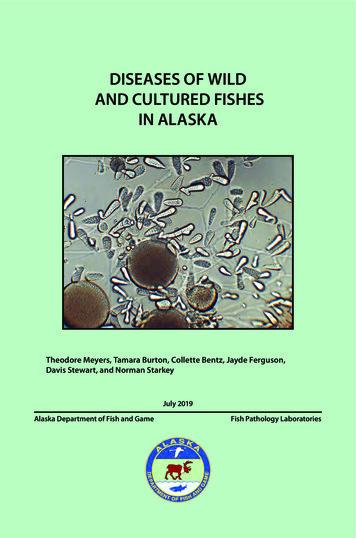 Diseases Of Wild And Cultured Fishes In Alaska