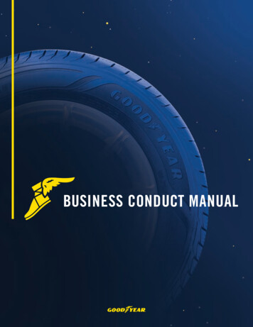 Goodyear Business Conduct Manual