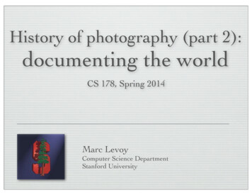 History Of Photography (part 2): Documenting The World