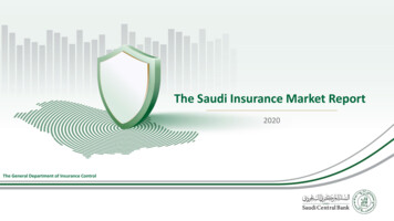 The Saudi Insurance Market Report - SAMA