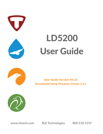 LD5200 User Guide - RLE Technologies