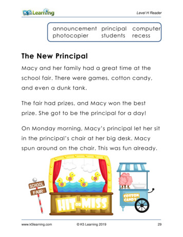 The New Principal - Online Reading And Math For Kids K5 Learning