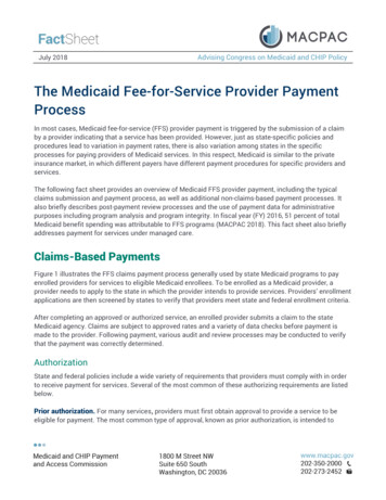 Medicaid Fee-For-Service Provider Payment Process - MACPAC
