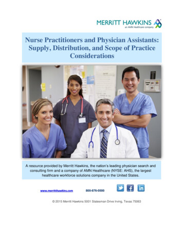 Nurse Practitioners And Physician Assistants: Supply, Distribution, And .