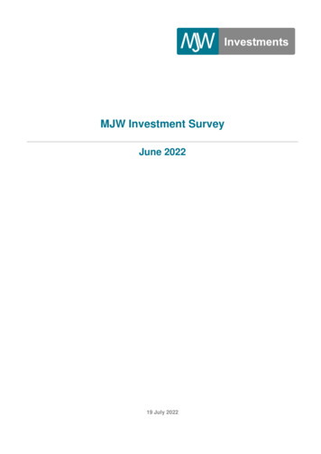 MJW Investment Survey