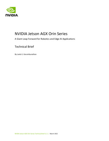 NVIDIA Jetson AGX Orin Series
