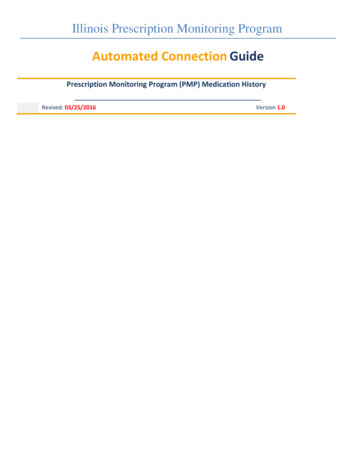 Automated Connection Guide - Illinois PMP Login