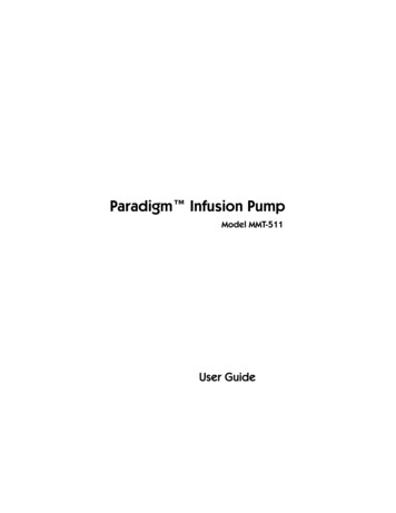 Paradigm Infusion Pump - Medtronic Diabetes