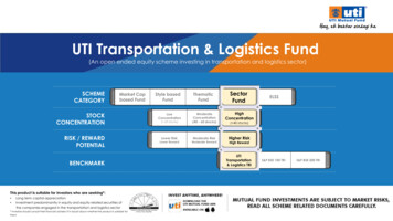 UTI Transportation & Logistics Fund