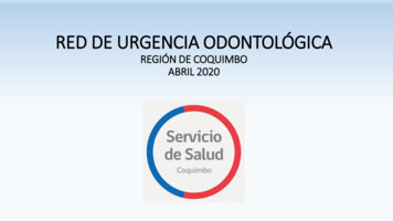 Red De Urgencia Odontológica Región De Coquimbo