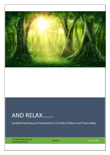 Relaxation Scripts - Home - Staffordshire County Council