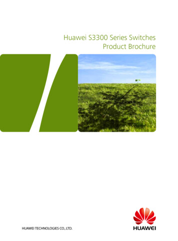 Huawei S3300 Series Switches