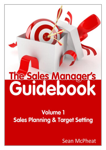 Guidebook - MTD Sales Training