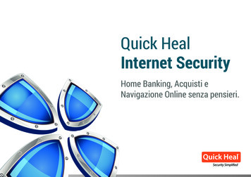 QH DATA SHEET INTERNET SECURITY Def 2016 - Quick Heal