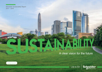 Schneider Electric Sustainability Report