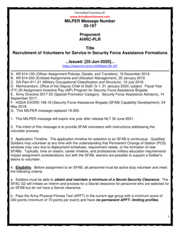 20-197 Proponent AHRC-PLR Title Issued: [25-Jun-2020]