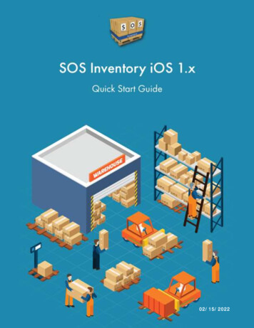 [Type Here] 02/15/2022 - SOS Inventory Management Software